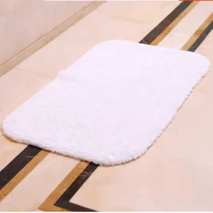 Extra Large Shaggy Non-Slip Bath Mat and Bathroom Floor Mat Set
