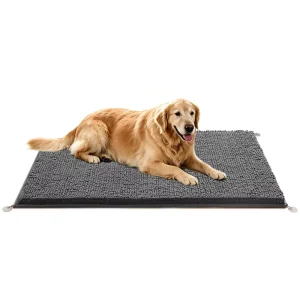 Extra Soft Absorbent Chenille Bath Rugs Rubber Backing Quick Dry Machine Washable Bath Mats for Bathroom Floor Tub and Shower