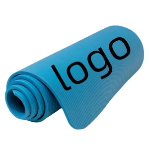 Extra-Thick Exercise Yoga Mat with Carrying Strap for Fitness and Gym Workouts