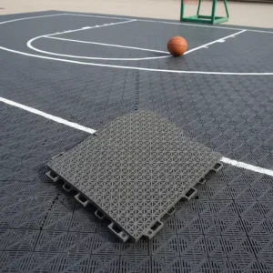 FD120 Eco Friendly Fireproof Waterproof PP Interlocking Durable Floor Mats 10.5mm 5 Year Lifetime Customizable Badminton Gym