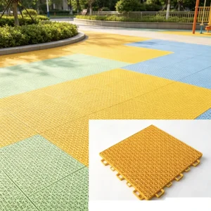 FD120 Flat Small Double-Layer Mat for Elderly Activity Venues Non-Slip Fall-Resistant Easy to Clean