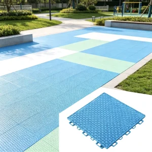 FD120 Flat Small Double Layer Non Slip Wear Resistant Floor Mat for Kindergarten