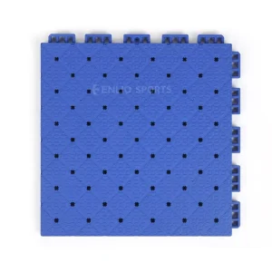 FIBA 3X3 Approved Outdoor TPE Interlocking Rubber Flooring for Basketball Courts 15mm Thick Excellent Stability Fast