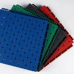 FIBA 3X3 Approved Outdoor TPE Interlocking Tiles for Basketball Courts Fast Installation Excellent Stability