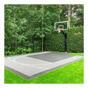 FIBA Approved 3×3 Basketball Non-Slip Interlocking Modular Sports Court Flooring