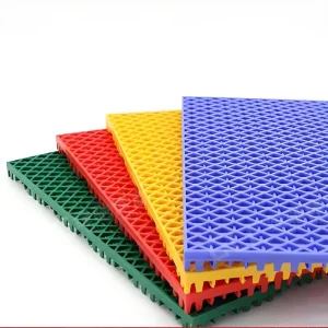 FIBA Approved Eco Friendly Waterproof Fire Resistant Durable Indoor Outdoor Basketball Court Flooring Polypropylene