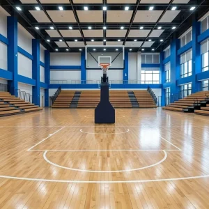 FIBA Certified Basketball Court Floor Joint Protection Durable Hardwood Maple Sports Flooring Shock Absorption Anti Slip Surface