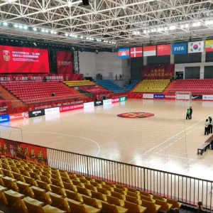 FIBA Certified Basketball Multi Sport (Badminton Volleyball) Shock Absorbing Termite Resistant Sports Flooring