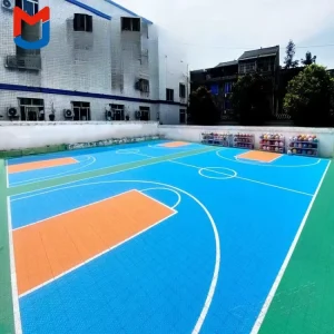 FIBA Certified UV-Resistant Multi-Purpose Modular Sports Flooring Tiles