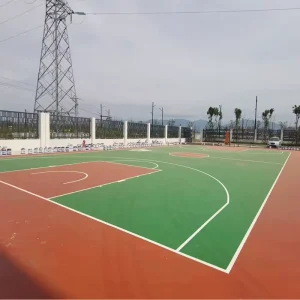 FIBA Standard Basketball Court Sports Flooring ITF Standard Tennis Court