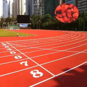 FN-CY-25061689 Outdoor Sports Flooring for Stadium and Playgrounds Synthetic Running Track for Sports Field