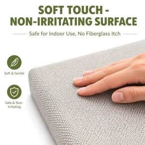 Fabric Wrapped Acoustic Panel Glass Wool Core Fireproof 25mm/50mm Sound Absorbing NRC 0.8 Living Room Hall Studio Auditorium
