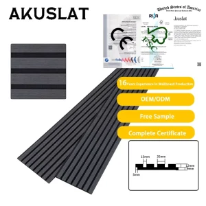 Factory Acoustic Wall Panels Decor Interior Fluted Boards Black 600*2400mm Akupanel Wooden Slat Acoustic Ceiling Panels