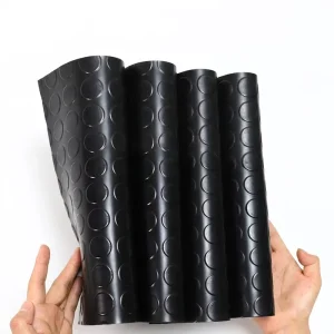 Factory Anti Slip Black Rubber Matting for Industrial Flooring