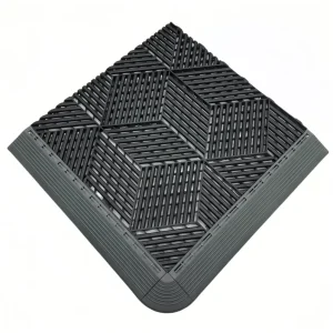 Factory Anti Slip Vinyl Garage Floor Tiles 3D Interlocking Eco Friendly Waterproof 1.8cm Thick Easy Warehouse Living Room