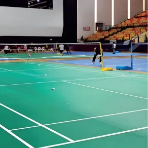 Factory Badminton Sports Flooring 5.1mm PVC Sports Flooring