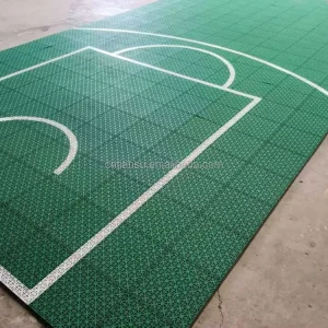 Factory Basketball and Pickleball Court Interlocking Outdoor Sports Flooring Tiles