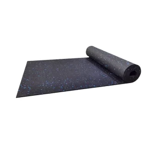 Factory Black 3-10mm Thick Indoor Rubber Floor Roll Mat
