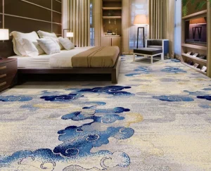 Factory Custom Anti-Slip Printed Carpet Floor Mat for Family Bedroom Area