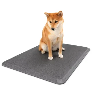 Factory Custom Eco Friendly Non Toxic PU Pet Mat for Dogs & Cats Washable Cushioned Kitchen Floor Mat