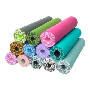 Factory Custom Lightweight TPE Double-Layer Thick Yoga Exercise Mat