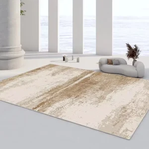 Factory Custom Simple Thickened Faux Cashmere Living Room Rug Floor Mat for Bedroom Sofa Bedside