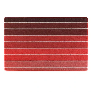Factory Custom-made Durable Easy Clean PE Textilene Stripe Indoor Outdoor Floor Door Mats