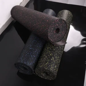 Factory Customized 8mm 13mm EPDM Anti-Slip Rubber Matting Rolls for Gym Flooring