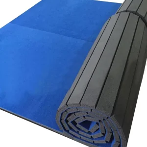 Factory Customized Printed Lightweight 4cm Training Roll Mats Wrestling Tatami Mat XPE Foam for BJJ, Jujitsu, Judo, and Karate
