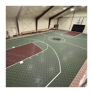 Factory Customized Waterproof Interlocking Outdoor Tile Badminton and Basketball Court Flooring
