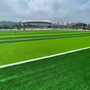 Factory Direct 50mm Synthetic Soccer Grass High Density Wear-Resistant Artificial Turf For Professional Football Pitch Flooring