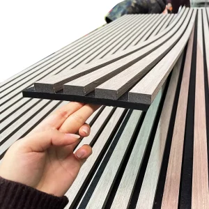 Factory Direct Acoustic Panels Eco Friendly Soundproof Noise Reduction Custom 3D Decorative Interior Wall Panels
