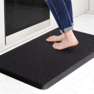 Factory Direct Anti-Fatigue Washable EU REACH Certified Kitchen Floor Mat Long Strip PVC Entryway Carpet 1.5mm Thick