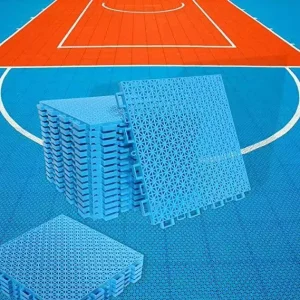 Factory Direct Anti-Slip, Anti-Fall PP Plastic Interlocking Suspended Flooring for Outdoor Basketball Courts and Courtyards