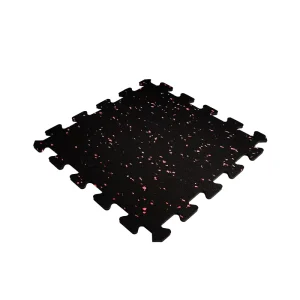 Factory Direct Anti-Slip Interlocking Rubber Puzzle Tiles Anti-Vibration Flooring Mats for Gym and Washing Machines