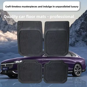 Factory Direct Car Floor Mats Four-piece Set Durable PVC Non-slip Wear-resistant All Seasons Universal Waterproof Mats