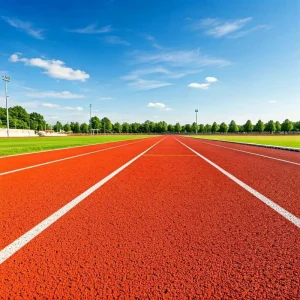 Factory Direct Coloured High Elasticity Anti-Slip EPDM Rubber Granules Sports Flooring for Athletics Track