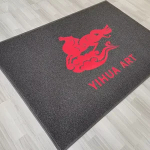 Factory Direct Doormats Fire-resistant Silk Circle Floor Mats Moisture-proof Carpets for Elevators & Hallways