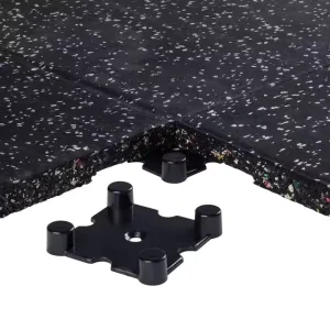 Factory Direct Gym Fitness Anti-slip EPDM Puzzle Rubber Flooring Mat 50*50cm 100*100cm