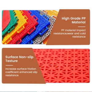 Factory Direct Interlocking PP Suspended Sports Floor Anti Slip for Basketball Court Kindergarten