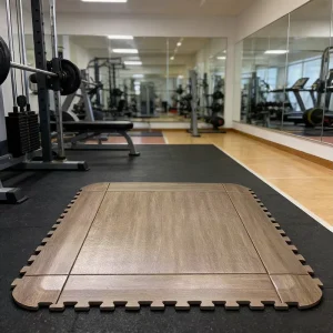 Factory Direct Interlocking Wood Grain PVC Foam Floor Protection Puzzle Mat