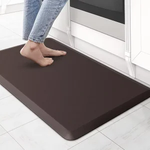Factory Direct Modern Anti Fatigue Non Slip Solid Color 1.5mm Thick Machine Made Living Room Floor Mat Long Strip