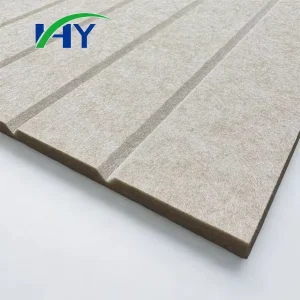 Factory Direct Modern PET Acoustic Panels 3D Model Design Custom Texture Color NRC 0.8 Sound Absorbing Bulk Supply Hotel School