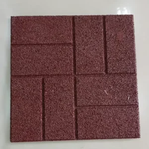 Factory Direct Non Slip Permeable Rubber Floor Tiles for Gardening FN C 25052203 Rubber Sheets