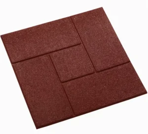 Factory Direct Non-Slip Permeable Rubber Floor Tiles for Gardening FN-C-25071804 Rubber Sheets