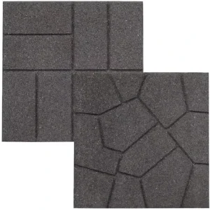 Factory Direct Non Slip Permeable Rubber Floor Tiles for Gardening FN C 25102304 Rubber Sheets