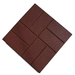 Factory Direct Non-Slip Permeable Rubber Floor Tiles for Gardening Rubber Sheets