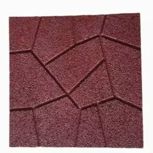 Factory Direct Non-Slip Permeable Rubber Floor Tiles for Gardening Rubber Sheets