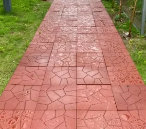 Factory Direct Non-Slip Permeable Rubber Floor Tiles for Gardening Rubber Sheets