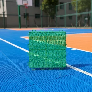 Factory Direct Outdoor Interlock Sports Floor Portable Sports Court Tiles for Balcony Rooftop Swimming Pool